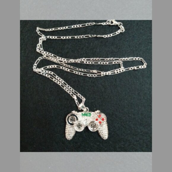 Other - Game controller Pendant Comes with a 22" "925 Silver Chain"